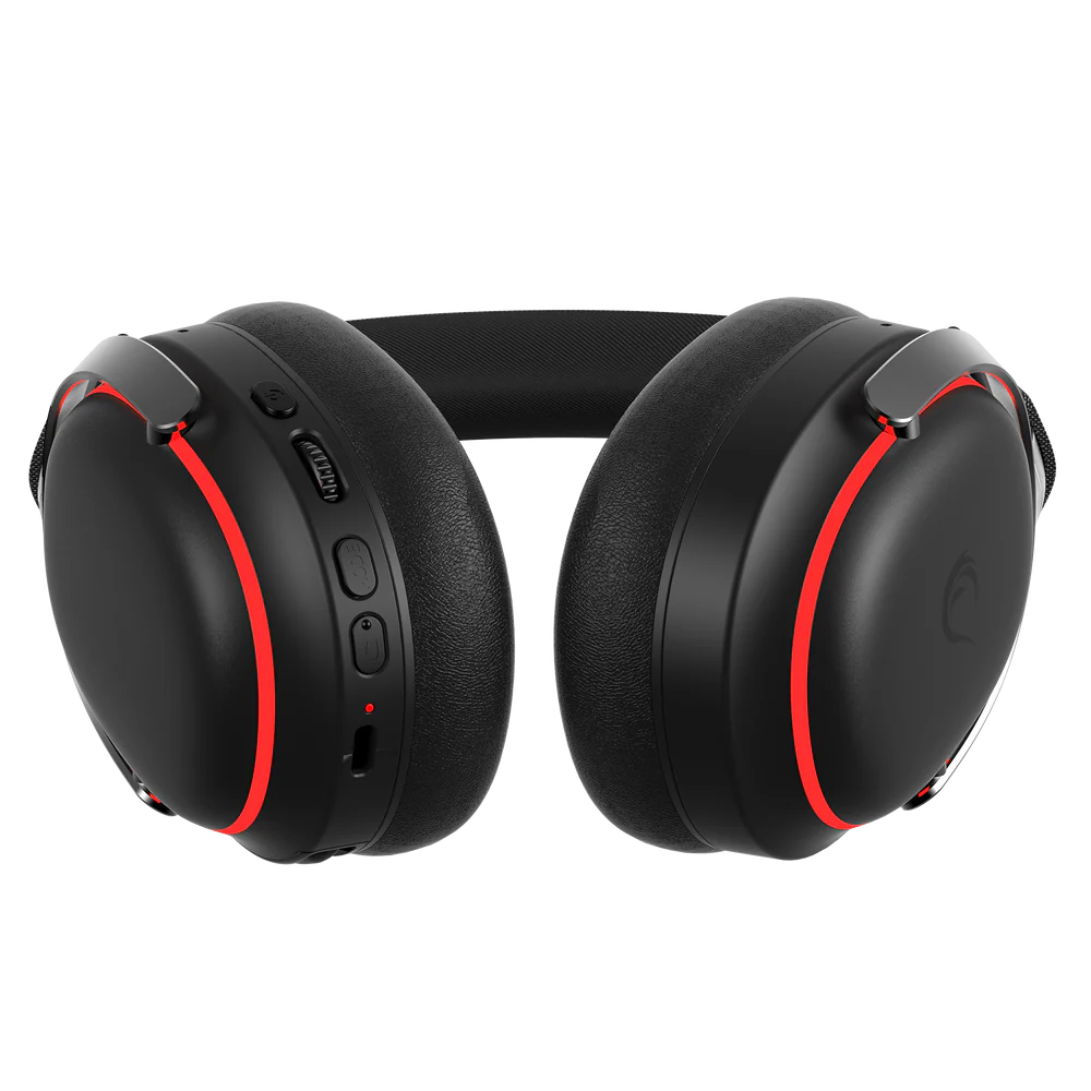 Rampage ZENITH Deri RGB Siyah Kablosuz Gaming Kulaklık