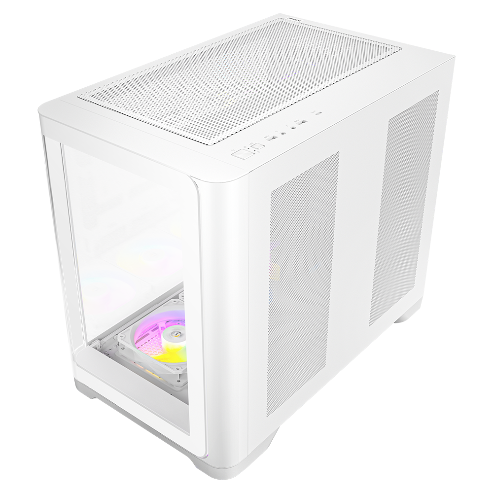 ANTEC C5 Curve Tempered Glass ARGB Beyaz ATX Mid Tower Bilgisayar Kasası