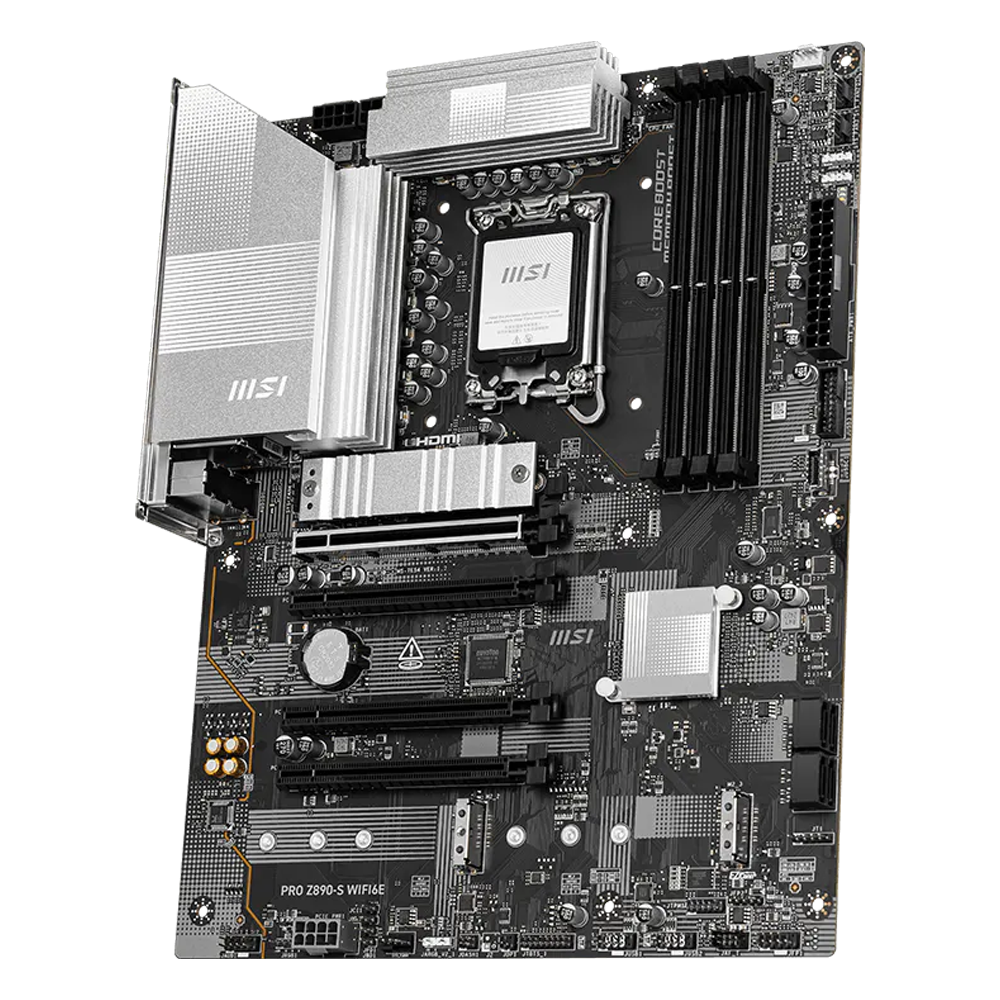 MSI PRO Z890-S WIFI6E 8800MHz(OC) DDR5 Soket 1851 M.2 HDMI DP ATX Anakart