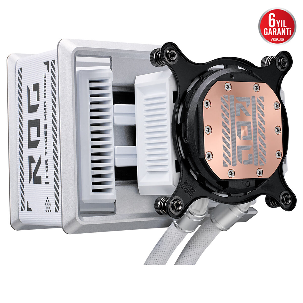 ASUS ROG RYUO IV SLC 360 ARGB 360mm Beyaz İşlemci Sıvı Soğutucu