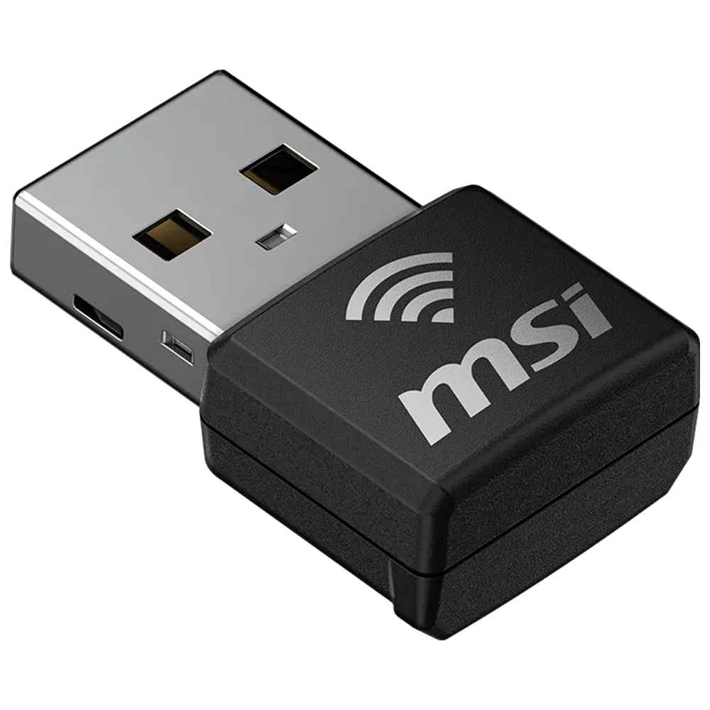 MSI AX1800 NANO WIFI 1201 Mbps 2.4GHz/5GHz WİFİ 6 USB Adaptör