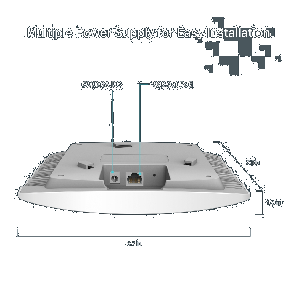 TP-LINK FESTA F41 300Mbps Tavan Tipi Access Point