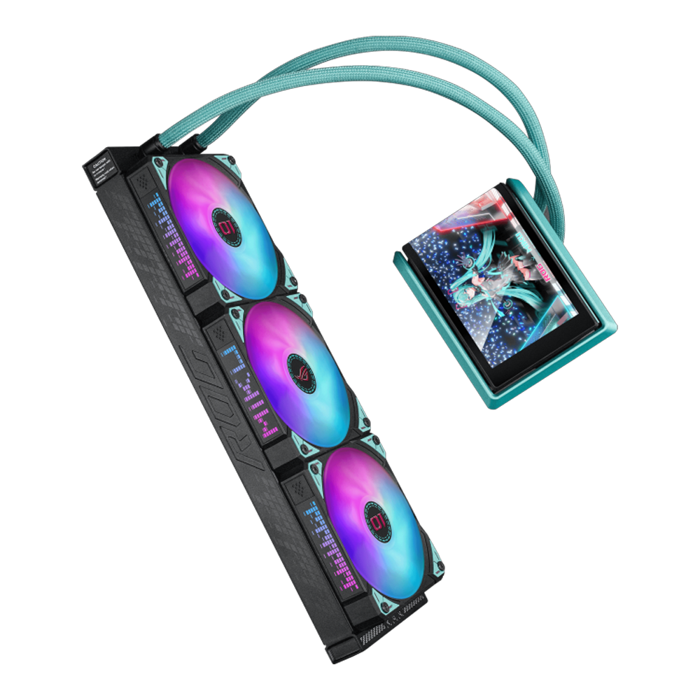 ASUS ROG RYUO IV 360 ARGB 360mm Hatsune Miku Edition İşlemci Sıvı Soğutucu
