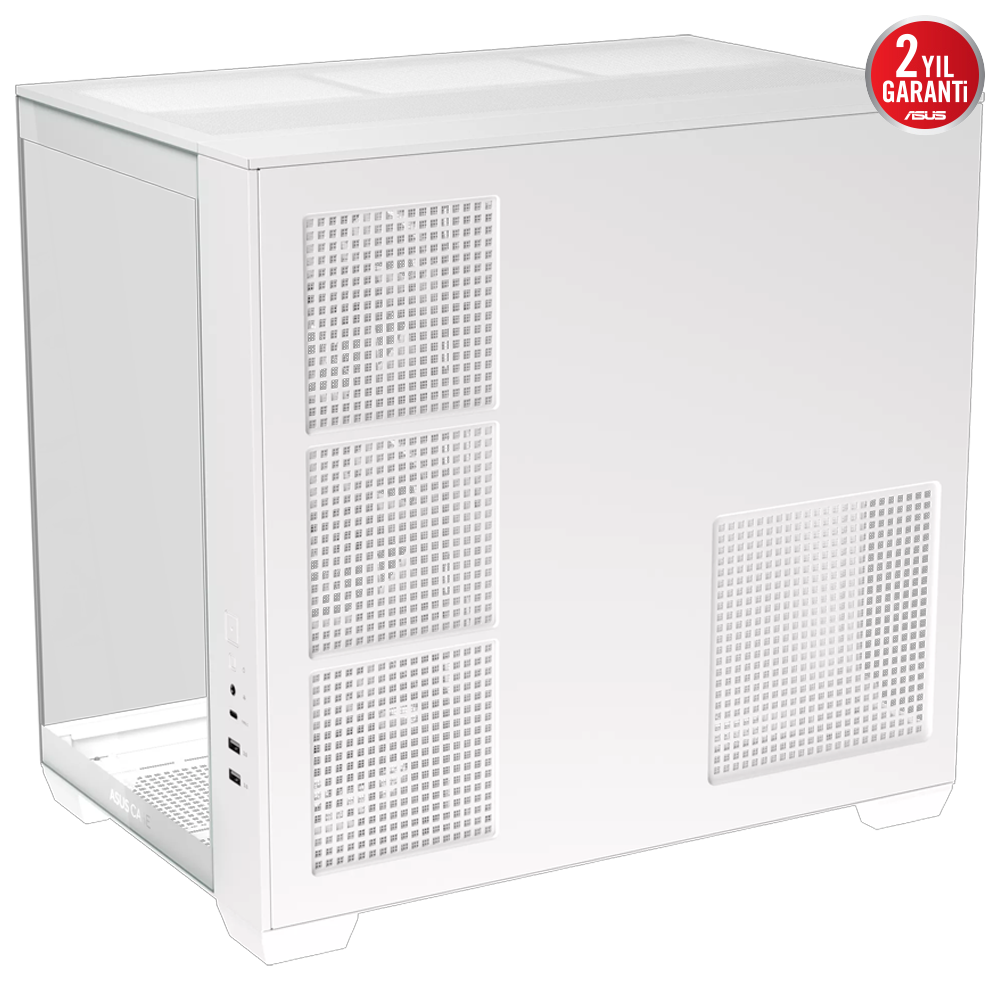 ASUS A32 PLUS Tempered Glass ARGB  Beyaz ATX Bilgisayar Kasası