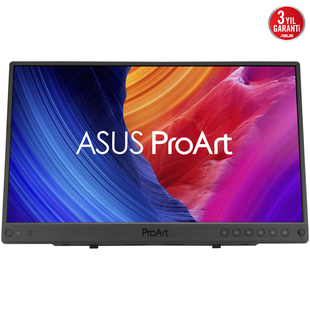 ASUS ProArt Display PA16USV 15.6" 4K 60Hz 5ms USB Type-C HDMI HDR10 UHD IPS Taşınabilir Monitör