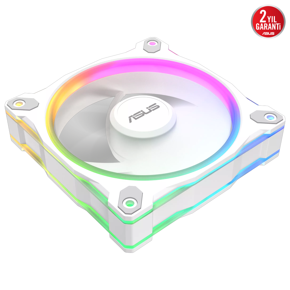 ASUS PRIME MR120 Reverse ARGB 120mm Beyaz Kasa Fanı