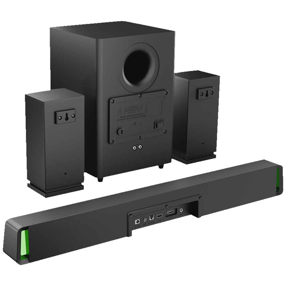 Mikado MD-SBT35 160W Bluetooth/AUX/USB/HDMI Siyah Ev Sinema Soundbar Speaker