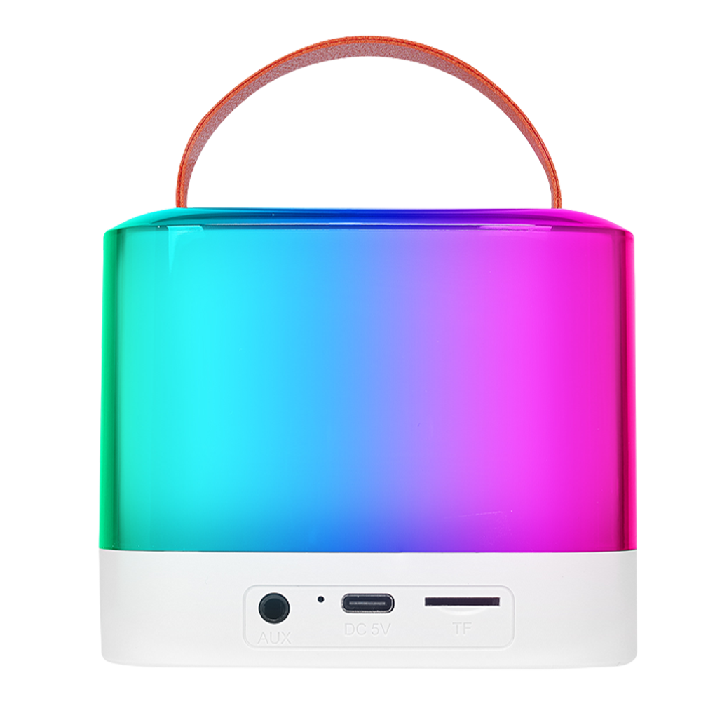 MIKADO MD-16BT Favorite 5W RGB 1200mAh Bluetooth Beyaz Mikrofonlu Karaoke Taşınabilir  Hoparlör
