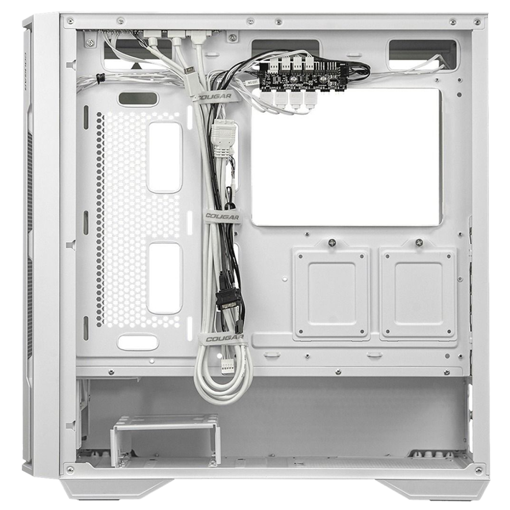 COUGAR UNIFACE Tempered Glass RGB Beyaz E-ATX Gaming Kasa