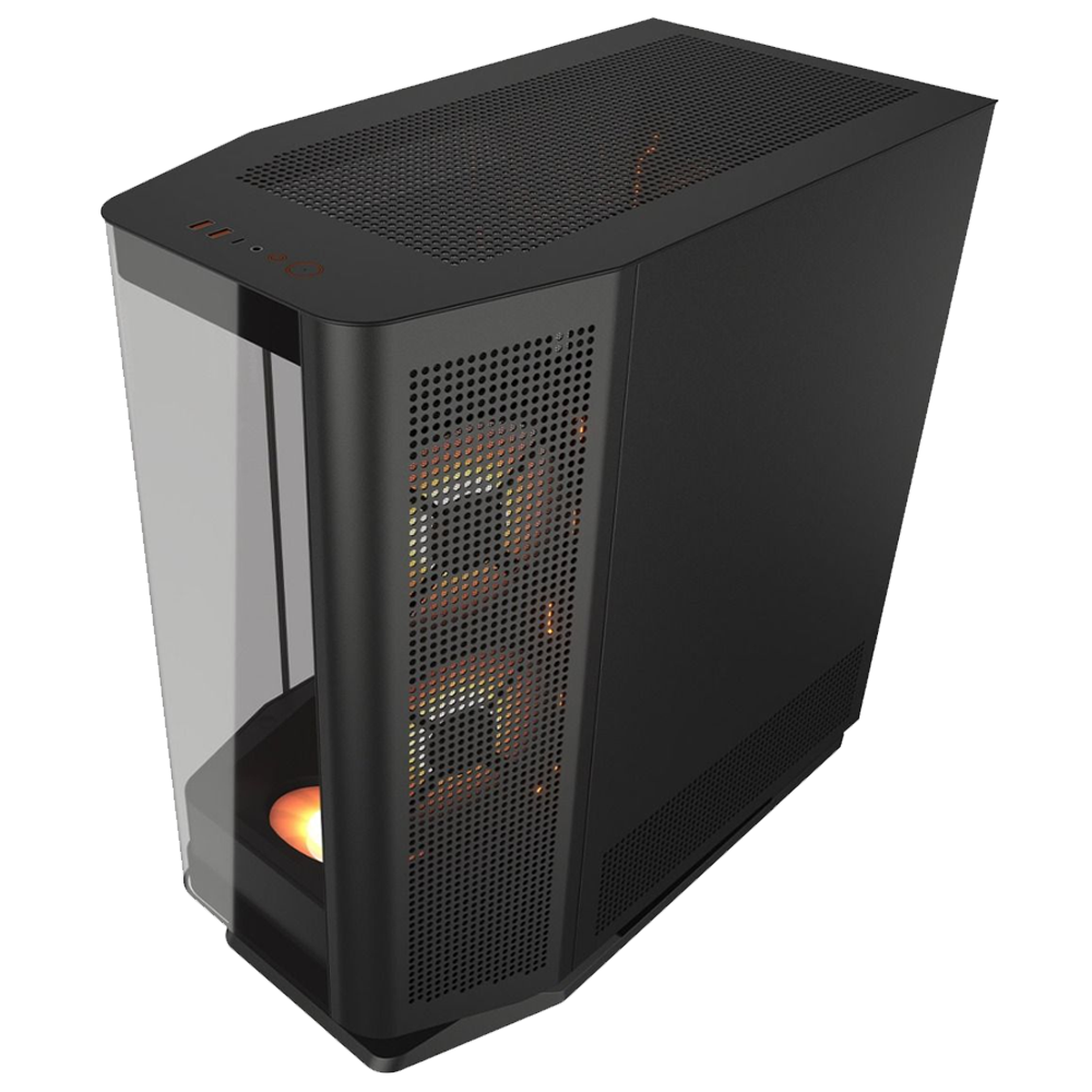 COUGAR FV270 Tempered Glass RGB Siyah E-ATX Gaming Kasa