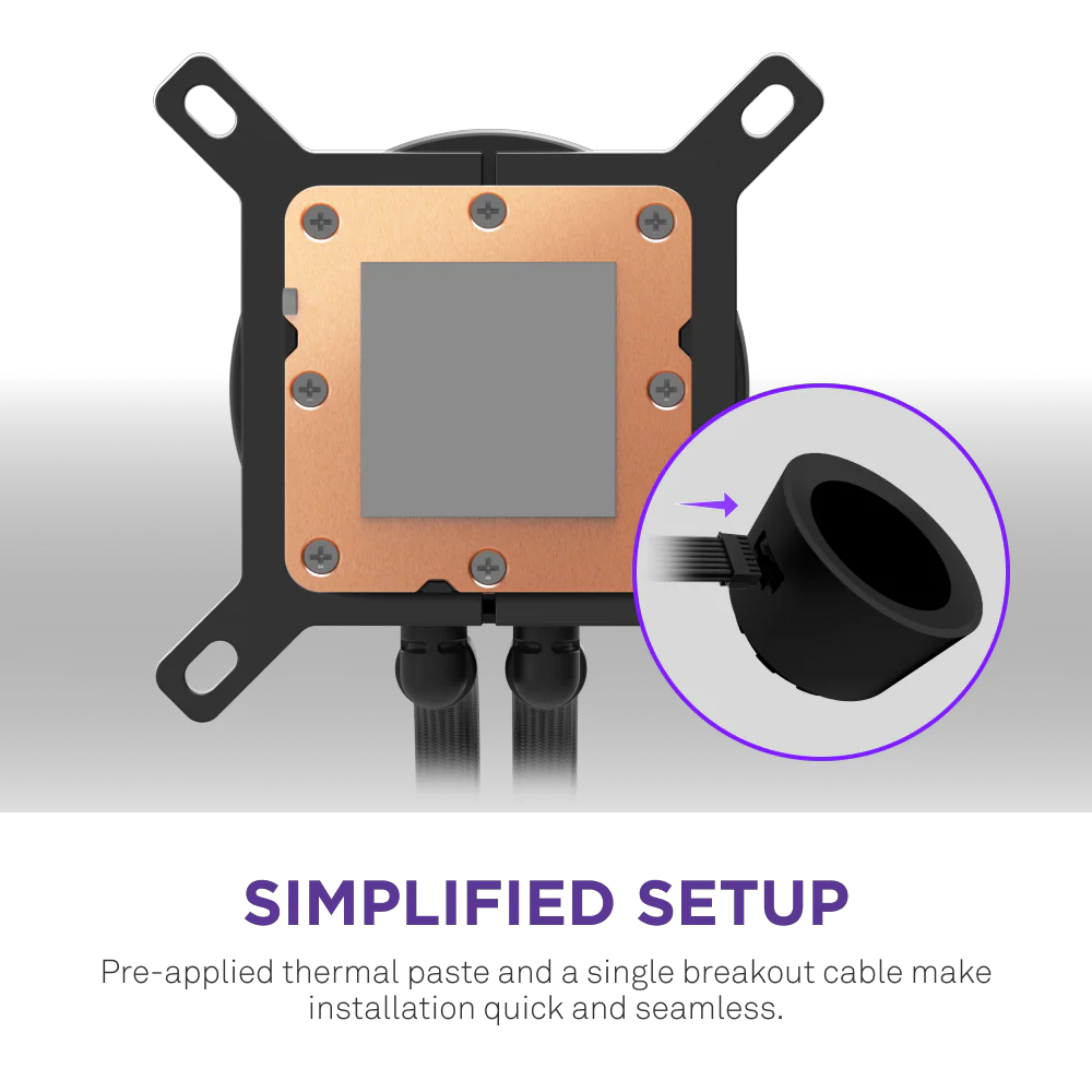 NZXT Kraken Plus 360 AIO LCD 360mm Siyah Sıvı İşlemci Soğutucusu