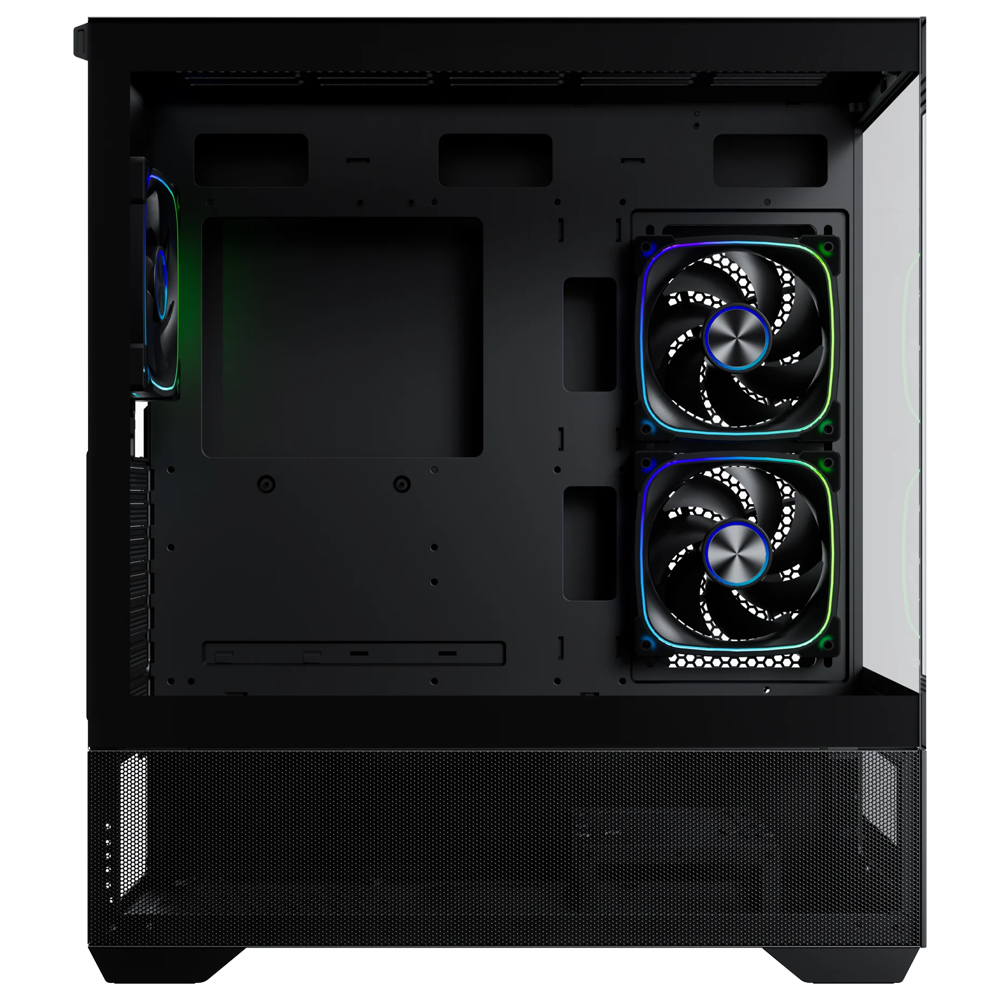 GameBooster NYVRA ALPHA 750W 80+ Bronze SeaView ARGB ATX3.1 PCI-E 5.1 ATX Mid Tower Kasa