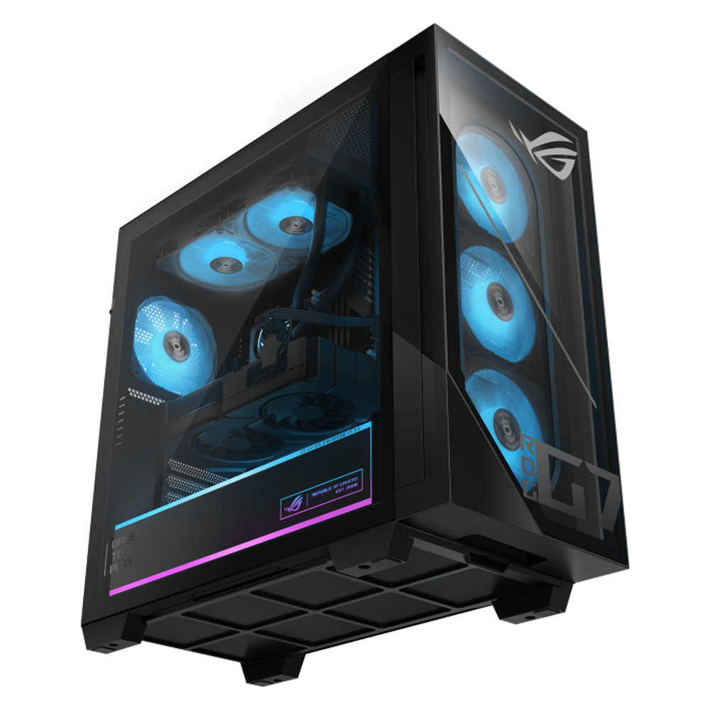 ASUS ROG G700 80+ Gold 850W Ryzen 7 9800X3D 16GB DDR5 1TB SSD RX9070 XT PRIME 16GB GDDR6 FreeDOS Masaüstü Gaming Bilgisayar
