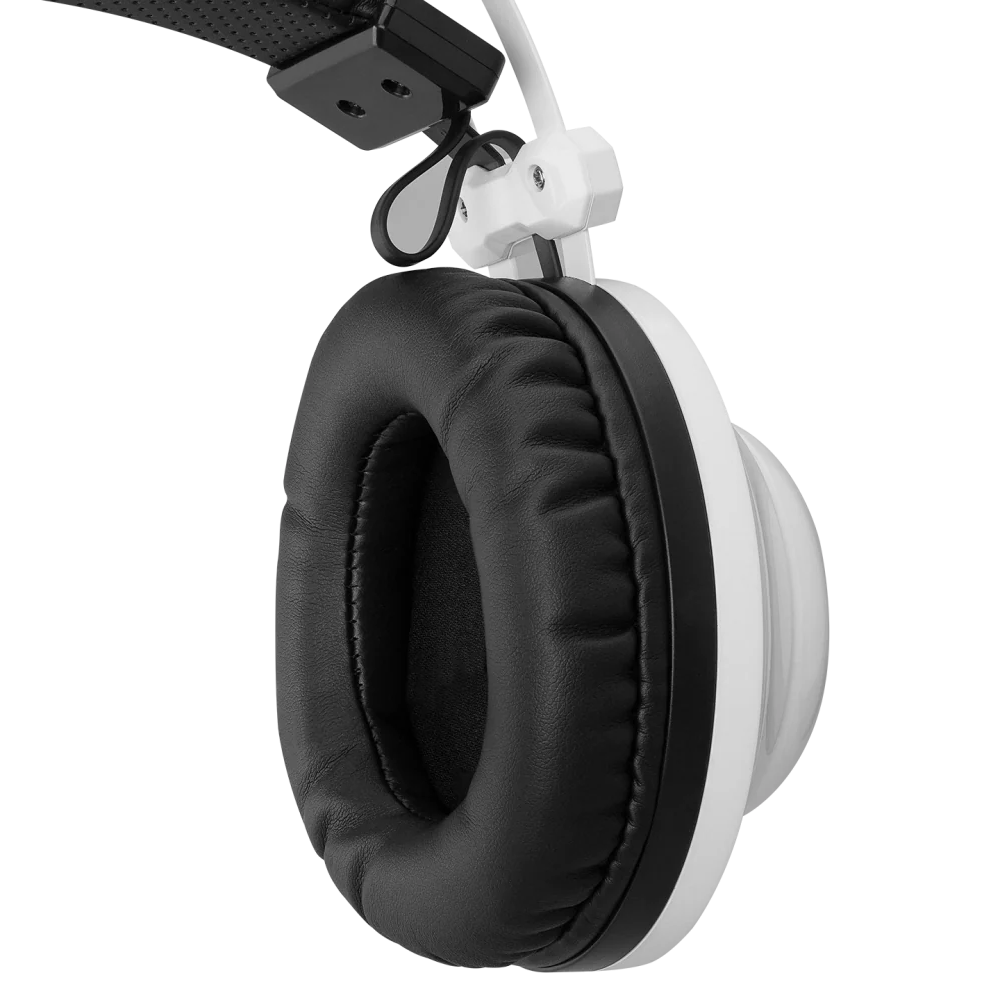 Rampage RM-K1 PULSAR 7.1 Surround RGB Titreşimli Beyaz Mikrofonlu Gaming Kulaklık