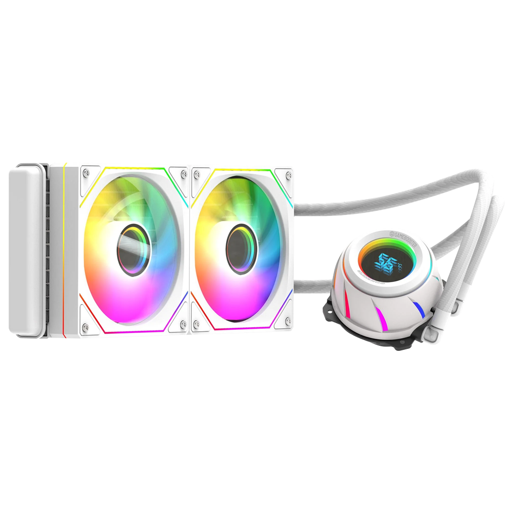 GameBooster BLADE 240W ARGB 240mm Beyaz İşlemci Sıvı Soğutucu