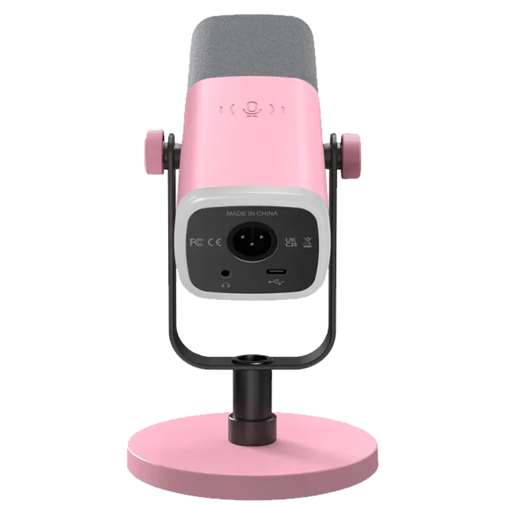 Fifine AM8 XLR USB RGB Dinamik Pembe Yayıncı Mikrofonu