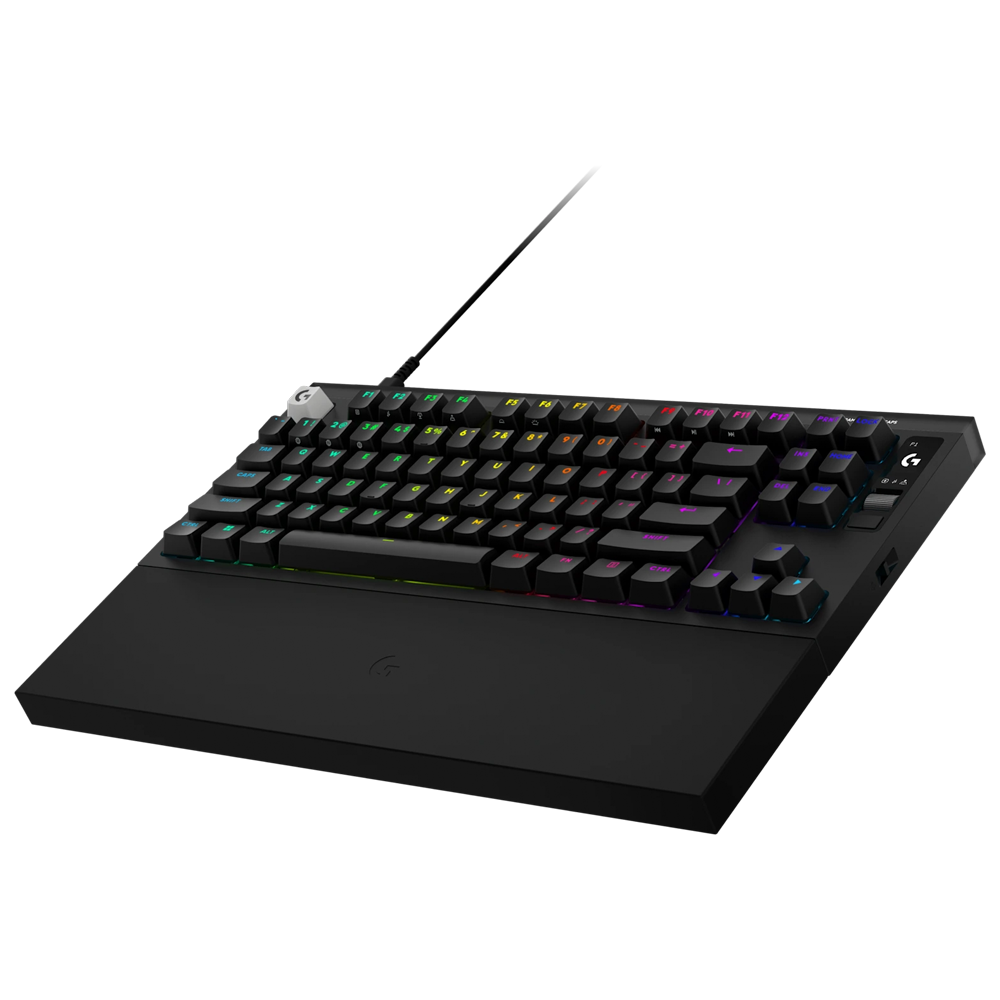  Logitech PRO X2 RAPID TKL Hall Effect OLED Ekranlı Manyetik Siyah Kablolu Gaming Klavye