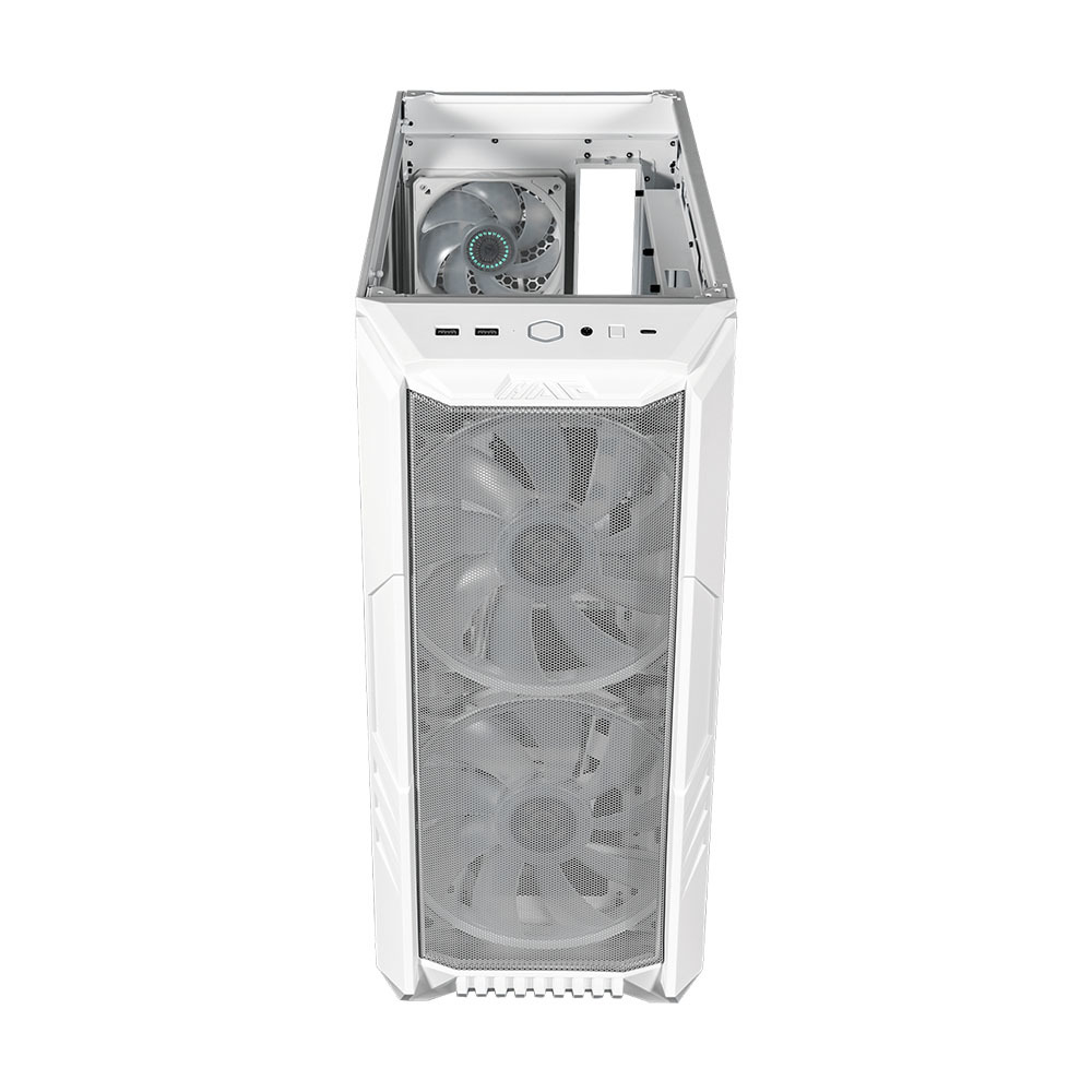 Cooler Master HAF 500 TG Mesh ARGB USB 3.2 Beyaz E-ATX Mid Tower Kasa