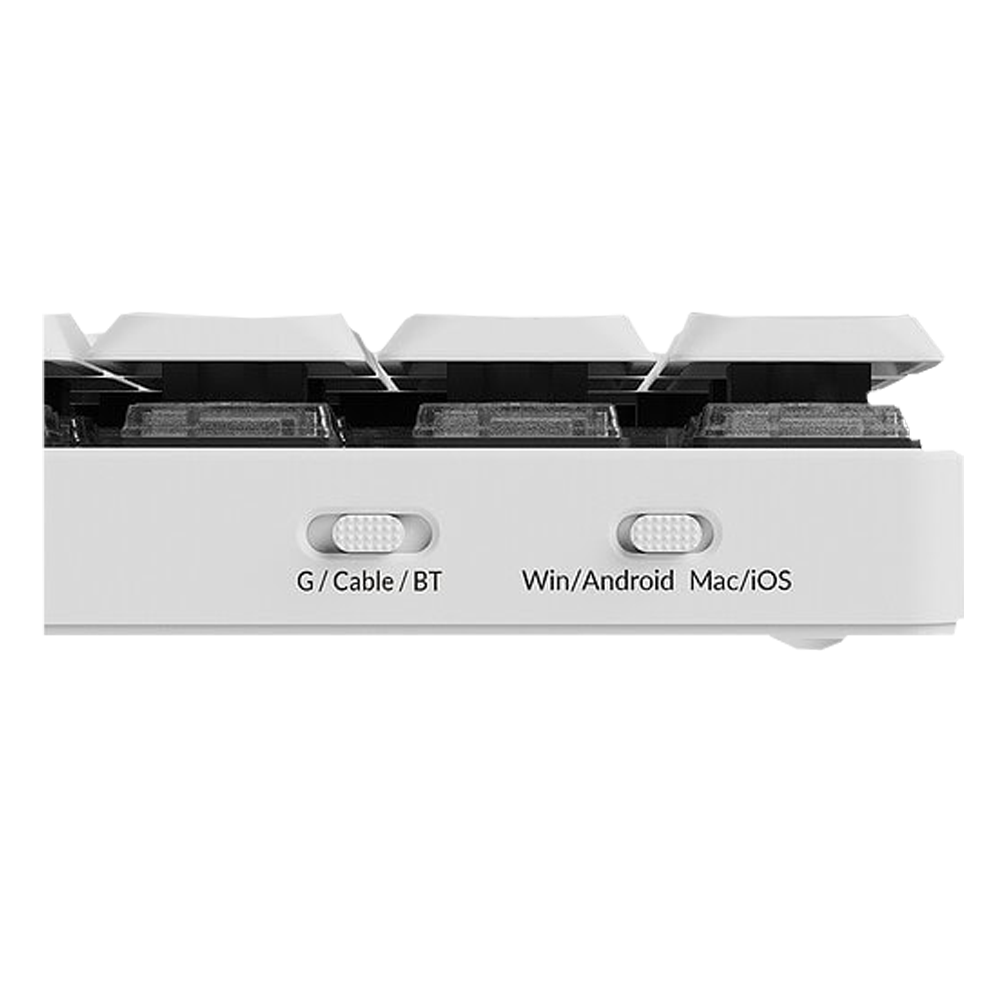 Keychron K3 Max Red Switch Türkçe Kablosuz Beyaz Gaming Klavye