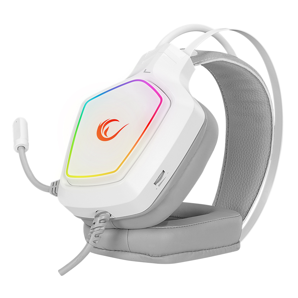 Rampage X-RANGER 7.1 Surround RGB Beyaz Kablolu Gaming Kulaklık