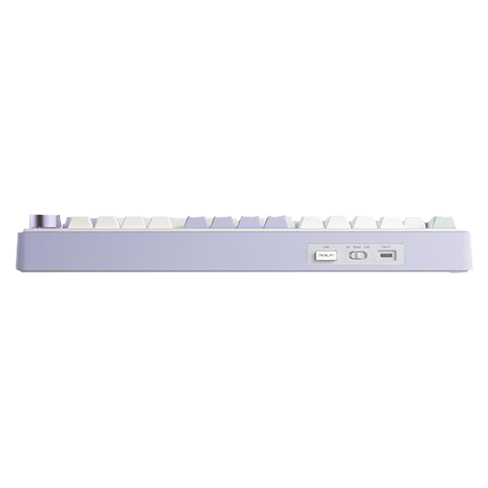 Aula F75 Gray Switch Hot Swap TKL RGB Pastel Kablosuz Gaming Klavye