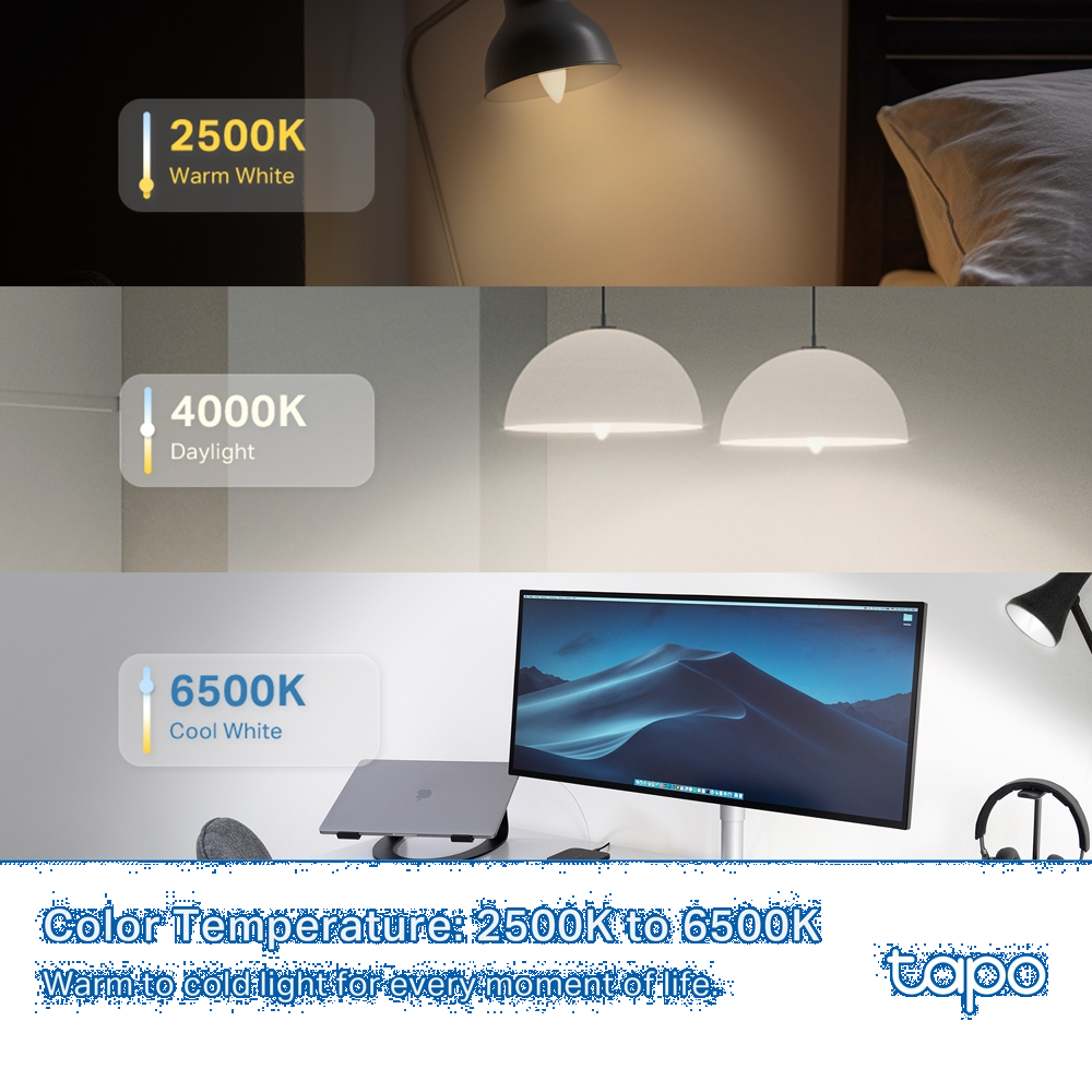 TP-LINK TAPO L430C Çok Renkli Akıllı Ampul