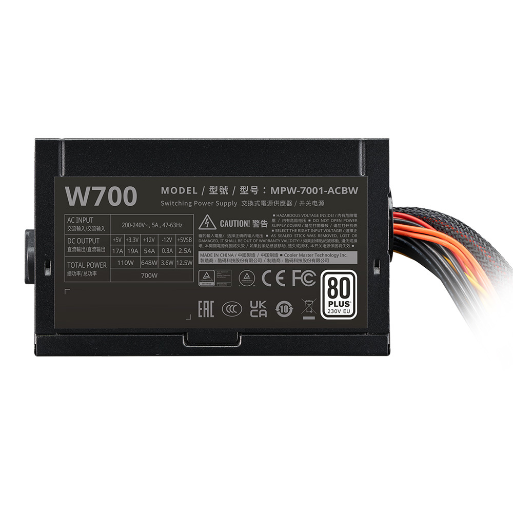 Cooler Master NEX 700W 80+ Aktif PFC 120mm Fanlı PSU