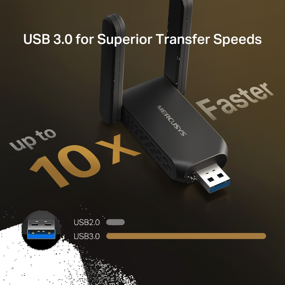 Mercusys MA72XH AX1800 WIFI USB Adaptör