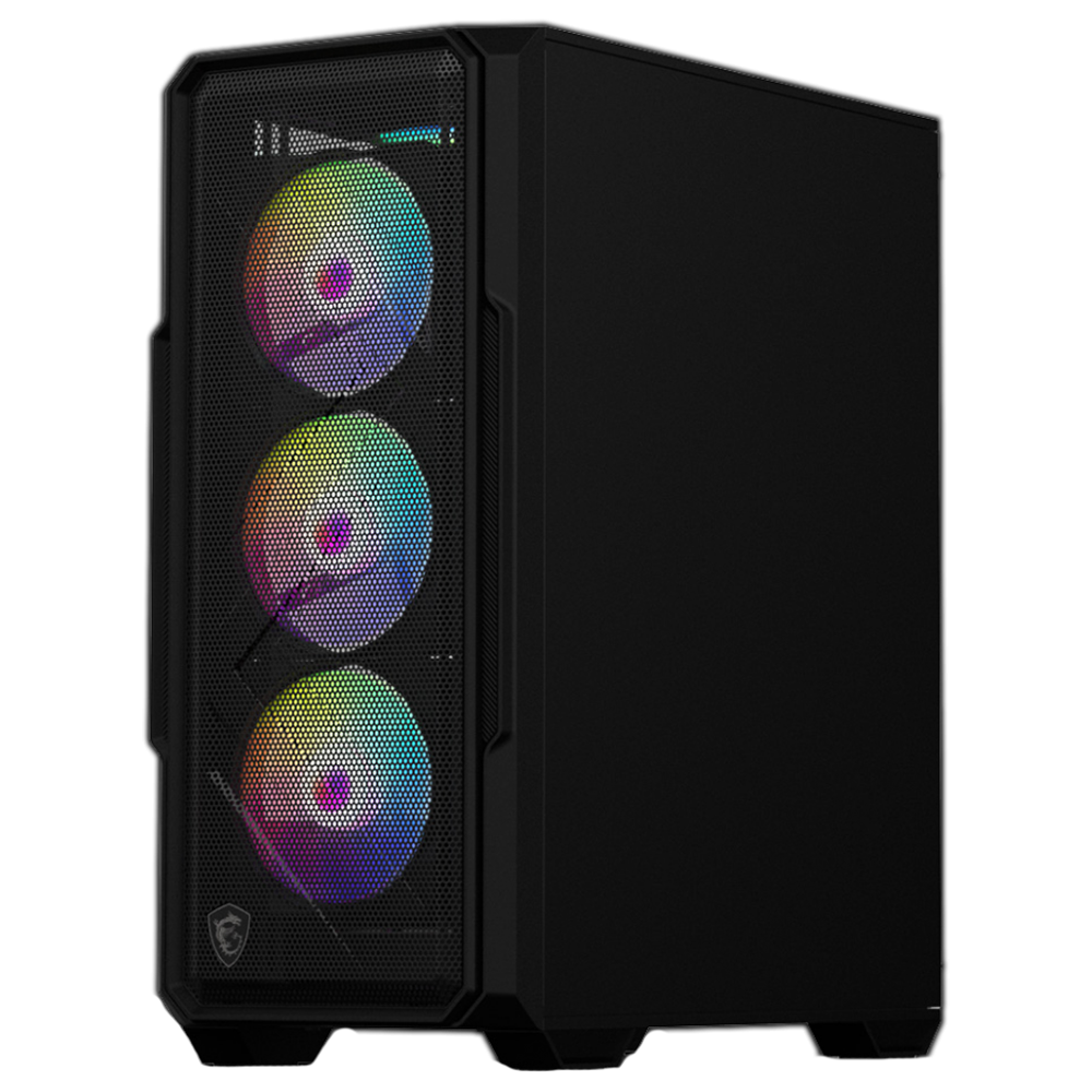 MSI MAG FORGE 150A B65 650W 80+ Bronze Tempered Glass RGB Siyah ATX Bilgisayar Kasası