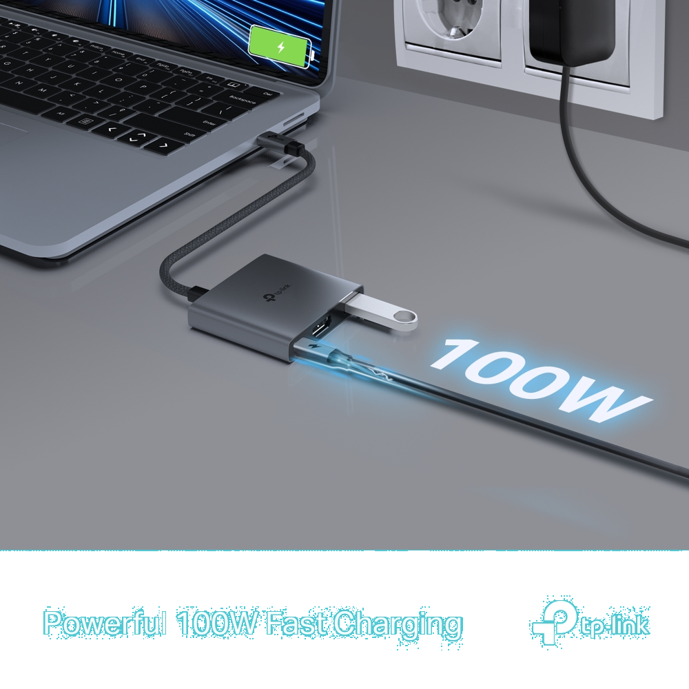 TP-LINK UH3020C Type-C USB-C PD USB3.0 HDMI Hub Dönüştürücü