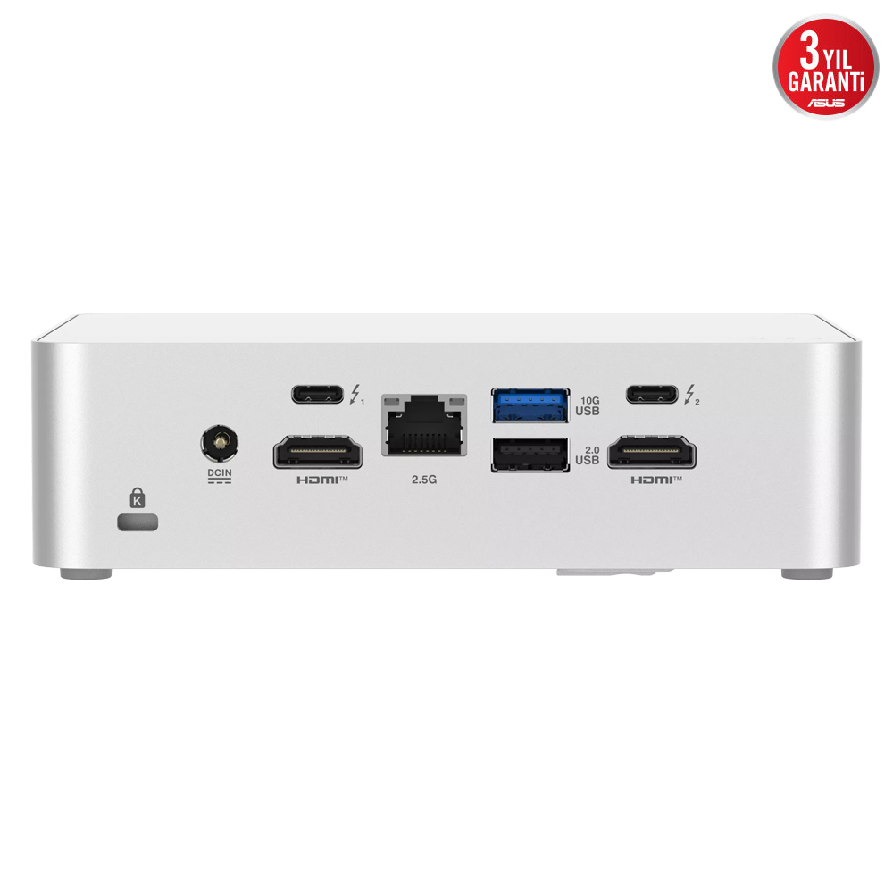 ASUS NUC 15 Pro Plus RNUC15CRSU500002 Ultra U5 225H Barenone FreeDos Mini PC