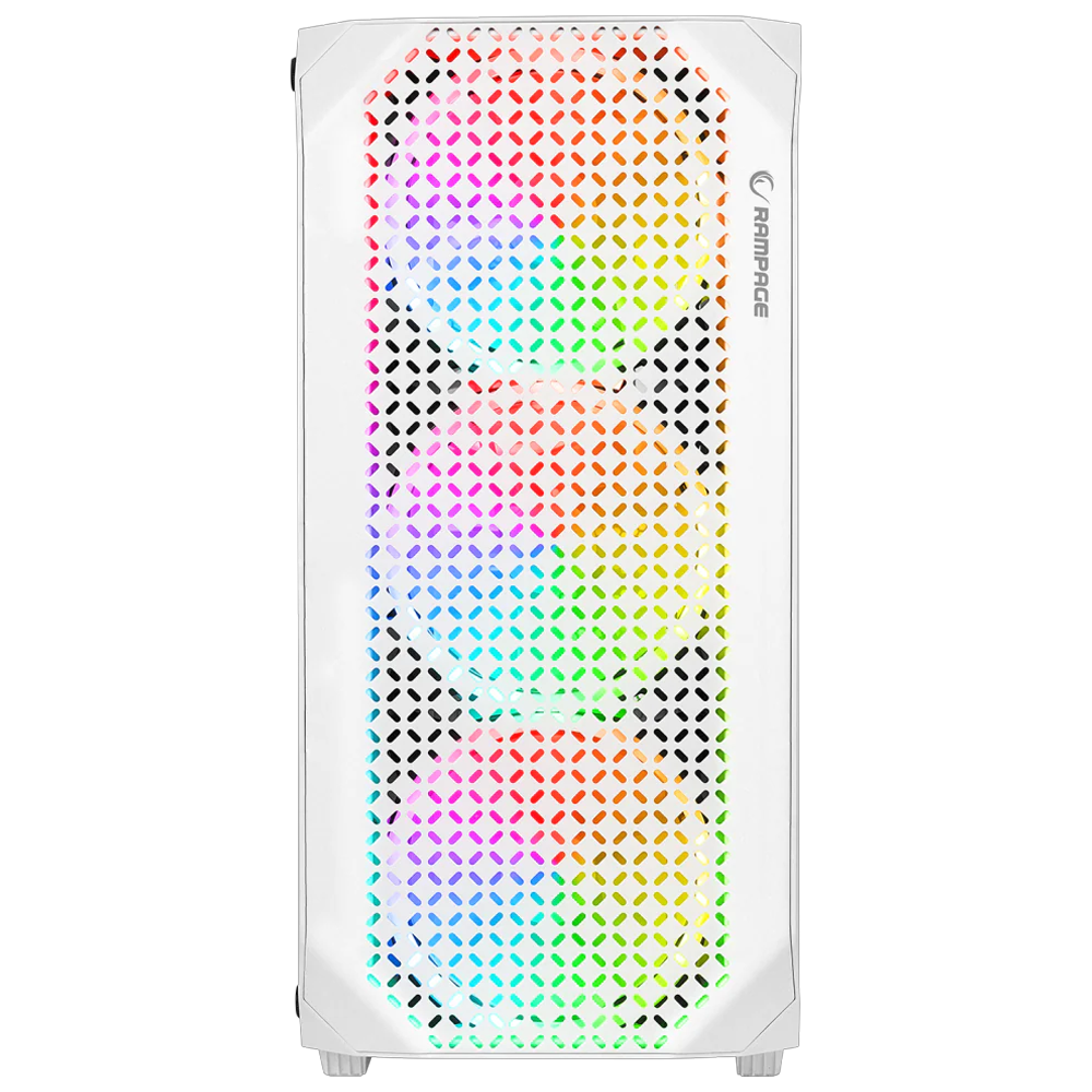 Rampage ZUKO 600W 80 Plus Bronze Rainbow 4 Adet Fanli Temper Camli