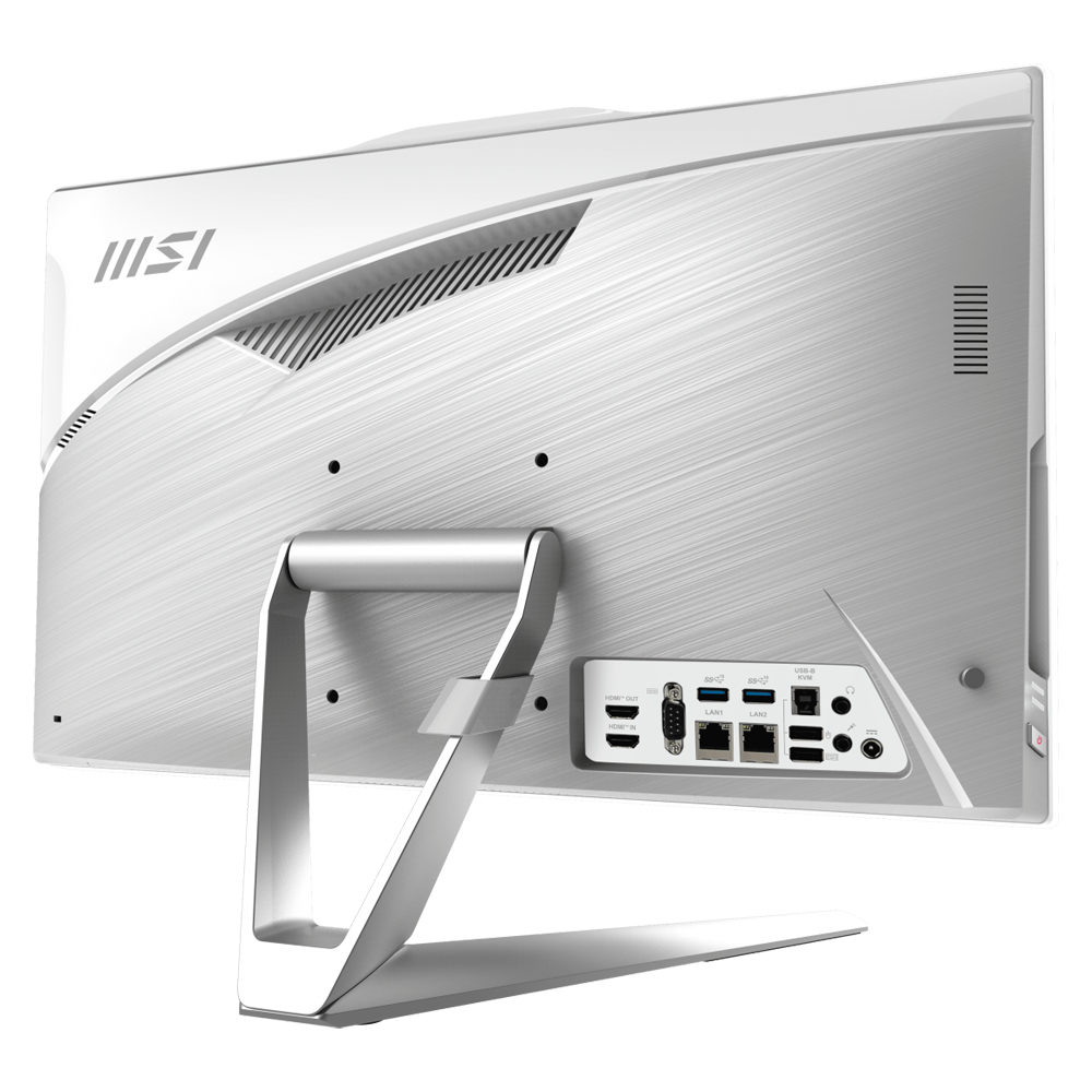 MSI PRO AP222T 14MA-614EU Core i3 14100 8GB DDR5 512GB SSD 21.5" FHD IPS W11 Dokunmatik Beyaz AIO Masaüstü PC