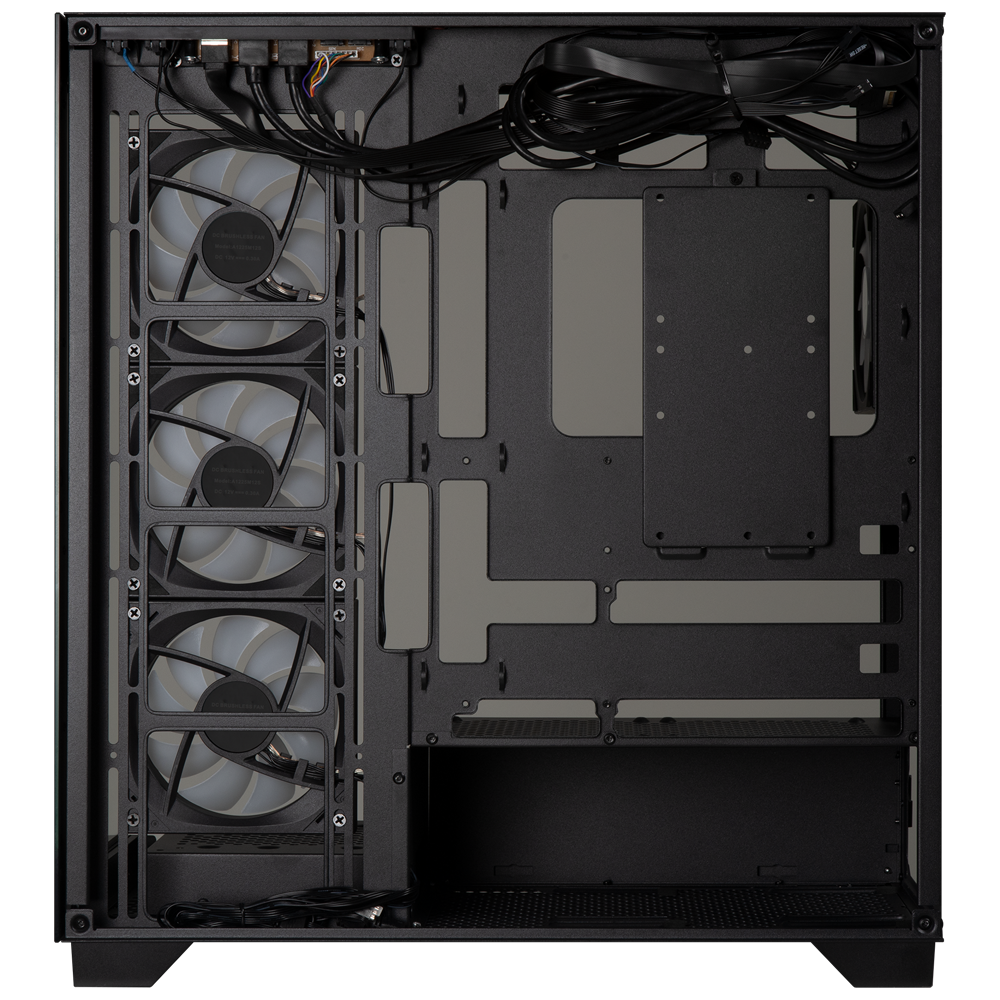 BitFenix CUBE Premium 750W 80+ Bronze Tempered Glass FRGB USB 3.1 Mesh ATX Siyah Kasa