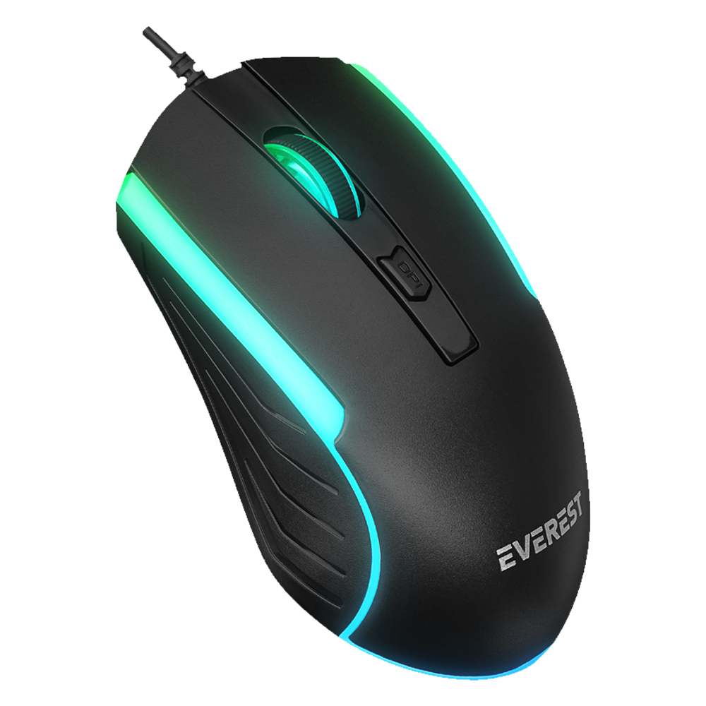 Everest KB-198 Luminax RGB Kablolu Gaming Klavye Mouse Set