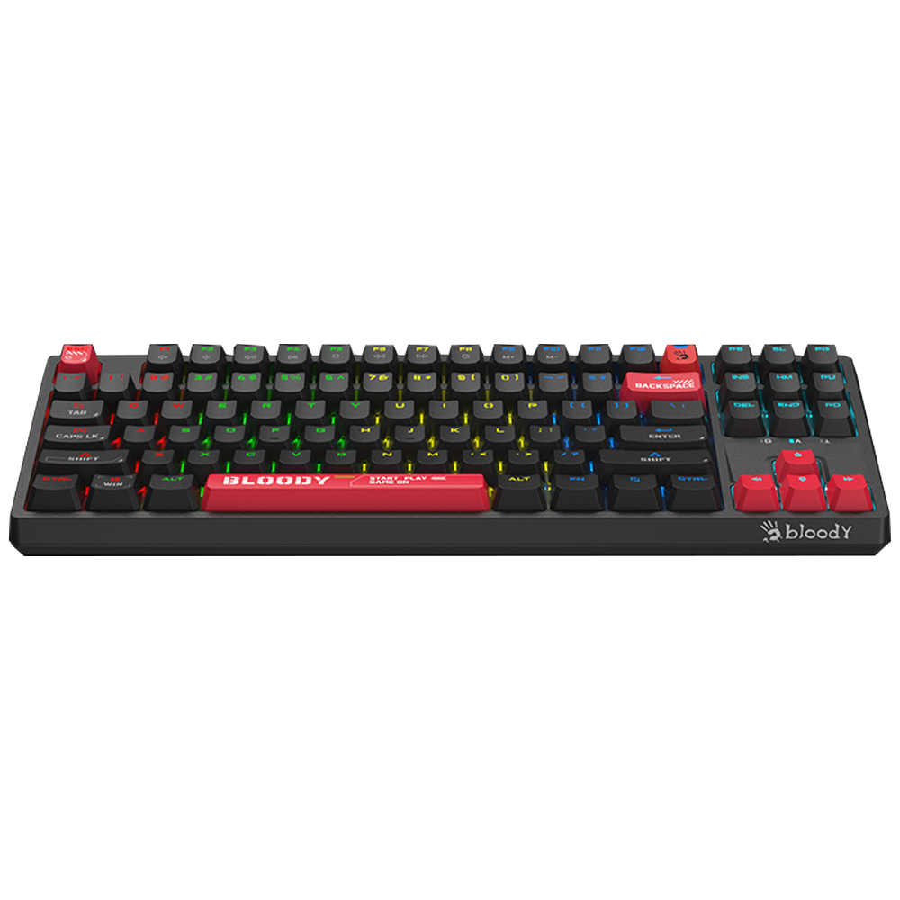  A4Tech Bloody S87 BLMS Red Switch Hot Swap RGB Kablolu Mekanik Gaming Klavye
