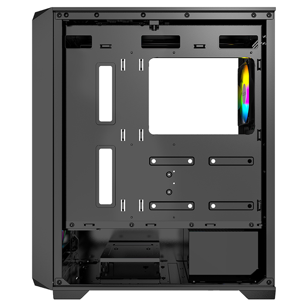 FAZEON F4 PLUS 650W 80+ Bronze Tempered Glass Mesh 4x ARGB Fanlı Siyah E-ATX Bilgisayar Kasası