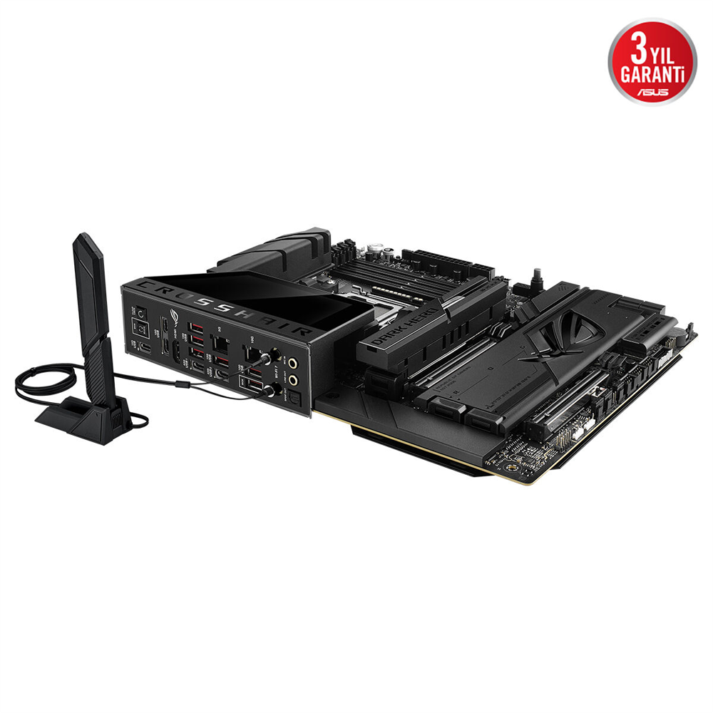 ASUS ROG CROSSHAIR X870E DARK HERO 9600MHz(OC) DDR5 Soket AM5 WIFI7 M.2 HDMI ATX Anakart