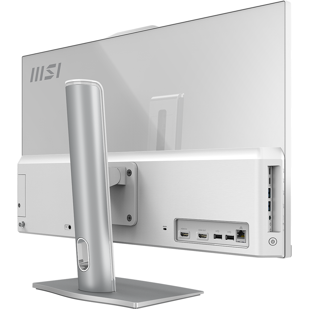MSI MODERN AM272P 12M-1255XTR i5-1235U 16GB DDR4 500GB SSD DOS 27" FHD Beyaz AIO Masaüstü PC