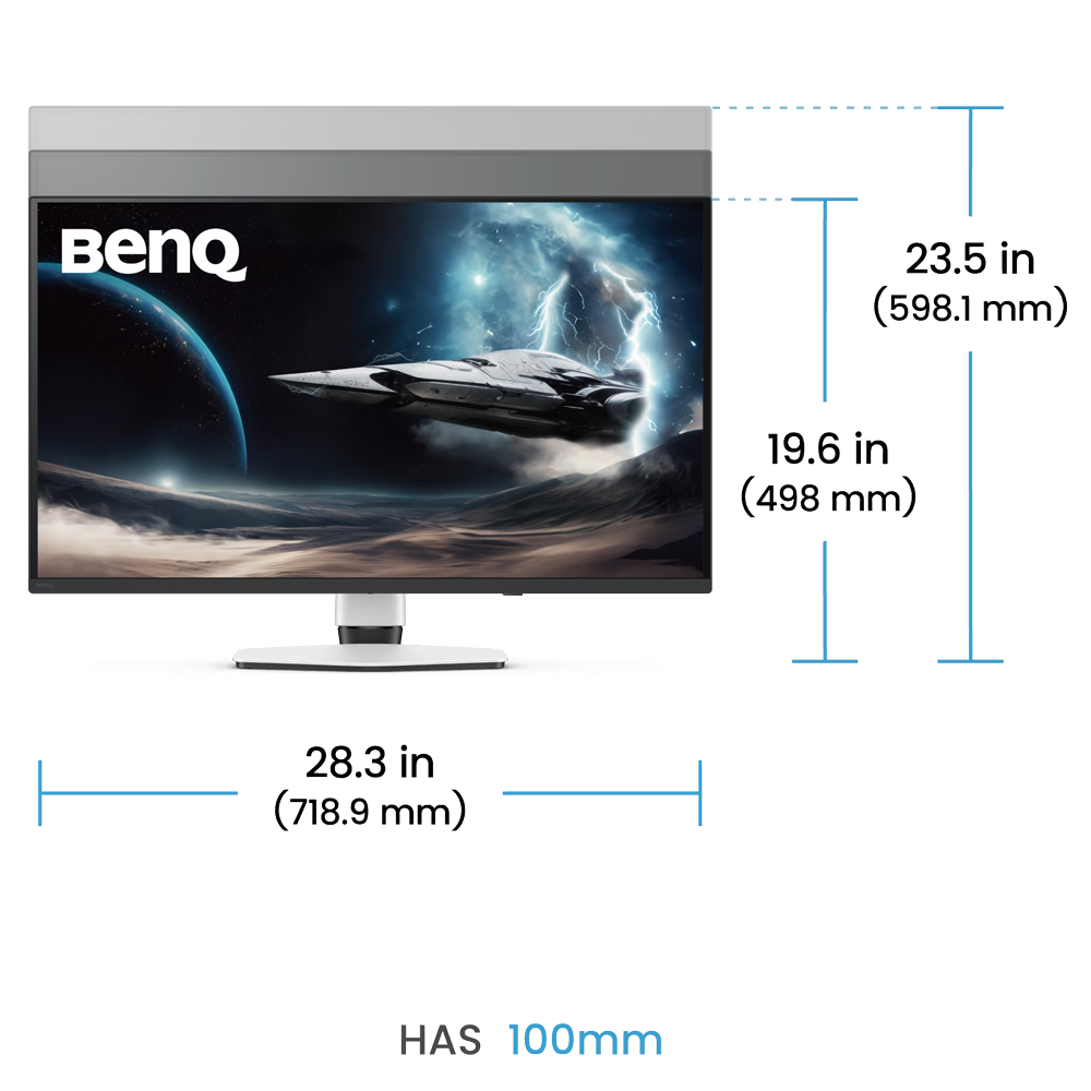 BenQ MOBIUZ EX321UZ 31.5" 240Hz 0.03ms HDMI DP FreeSync Premium Pro HDR500 OLED Gaming Monitör