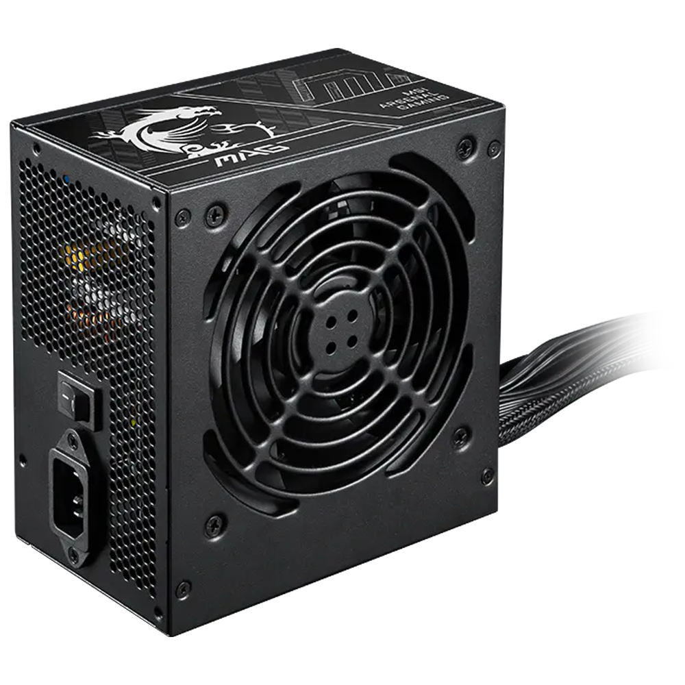 MSI MAG A750BN PCIE5 II 750W 80+ Bronze GEN 5.1 ATX 3.1 120mm Fanlı PSU