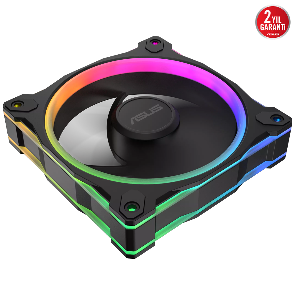 ASUS PRIME MR120 Reverse ARGB Siyah 120mm Kasa Fanı
