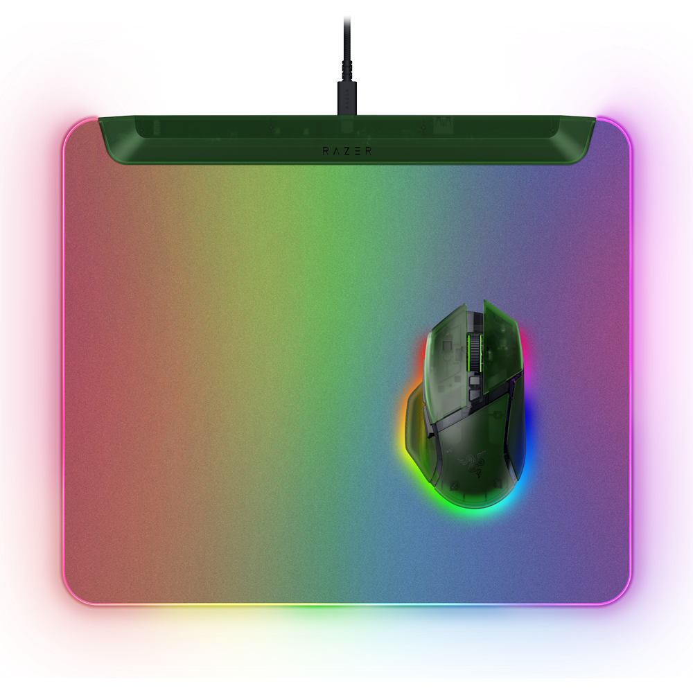 Razer Firefly V2 Pro Medium RGB Phantom Yesil Mouse Pad | ITOPYA