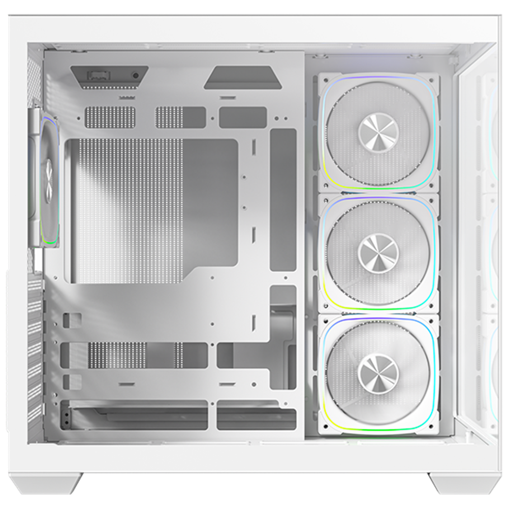 BitFenix AL118 850W 80+ Bronze Tempered Glass ARGB USB 3.0 ATX Mid Tower Beyaz Kasa