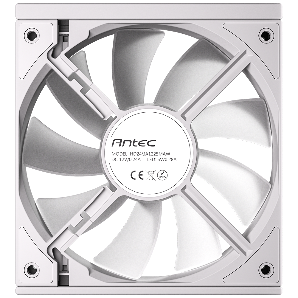 Antec C120 120mm ARGB Üçlü Beyaz Kasa Fanı