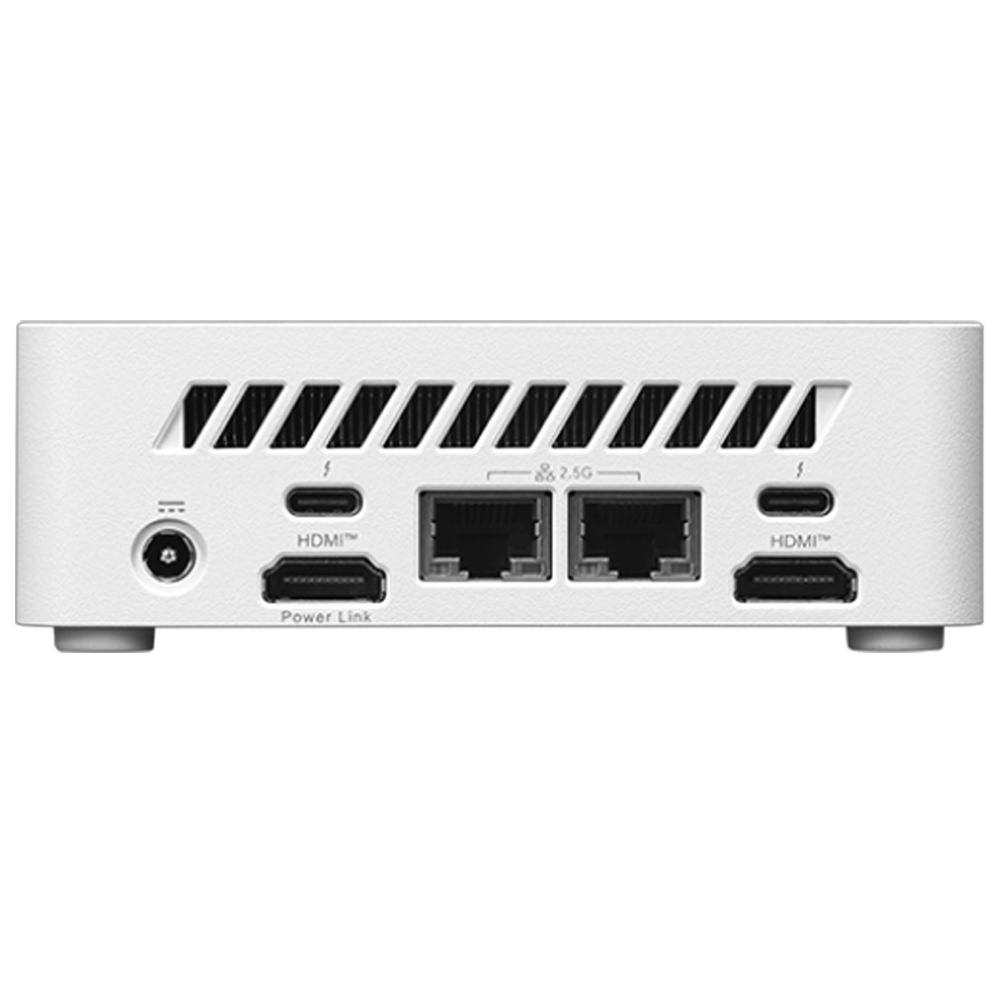 MSI CUBI NUC AI 1UMG-062EU Ultra 5 125H 16GB DDR5 512GB SSD W11PRO Beyaz Mini PC
