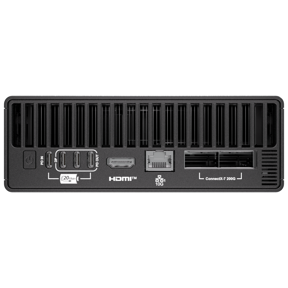 MSI EDGEXPERT-32SEU CPU Blackwell GPU 1TB SSD Siyah Mini PC