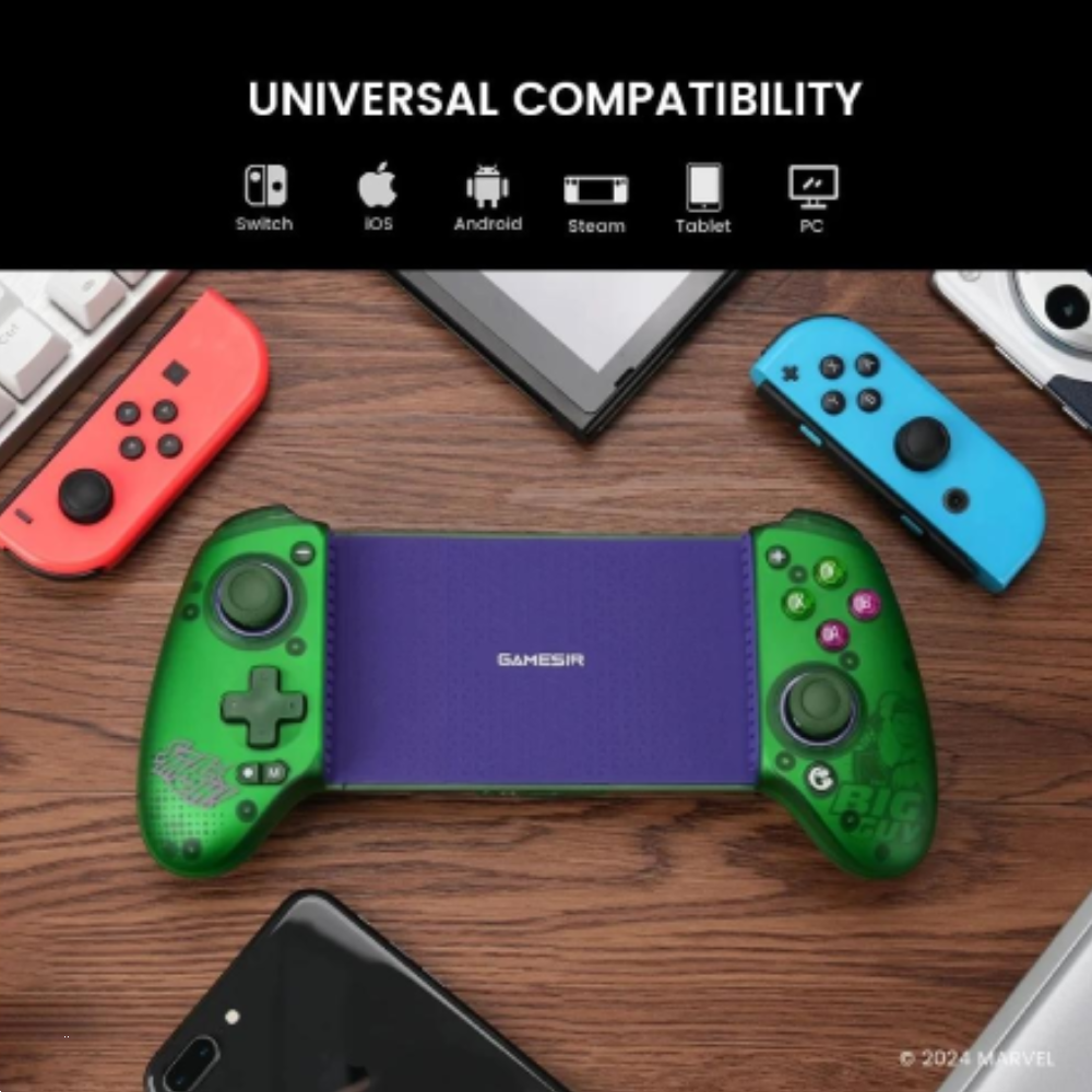 Gamesir G8 Plus Hall Efect Hulk Edition Kablosuz Gamepad