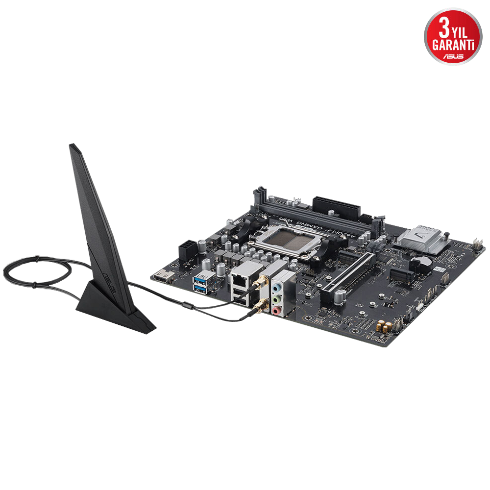 ASUS PRIME A620M-F GAMING WIFI 8000MHz DDR5 Soket AM5 M.2 HDMI mATX Anakart