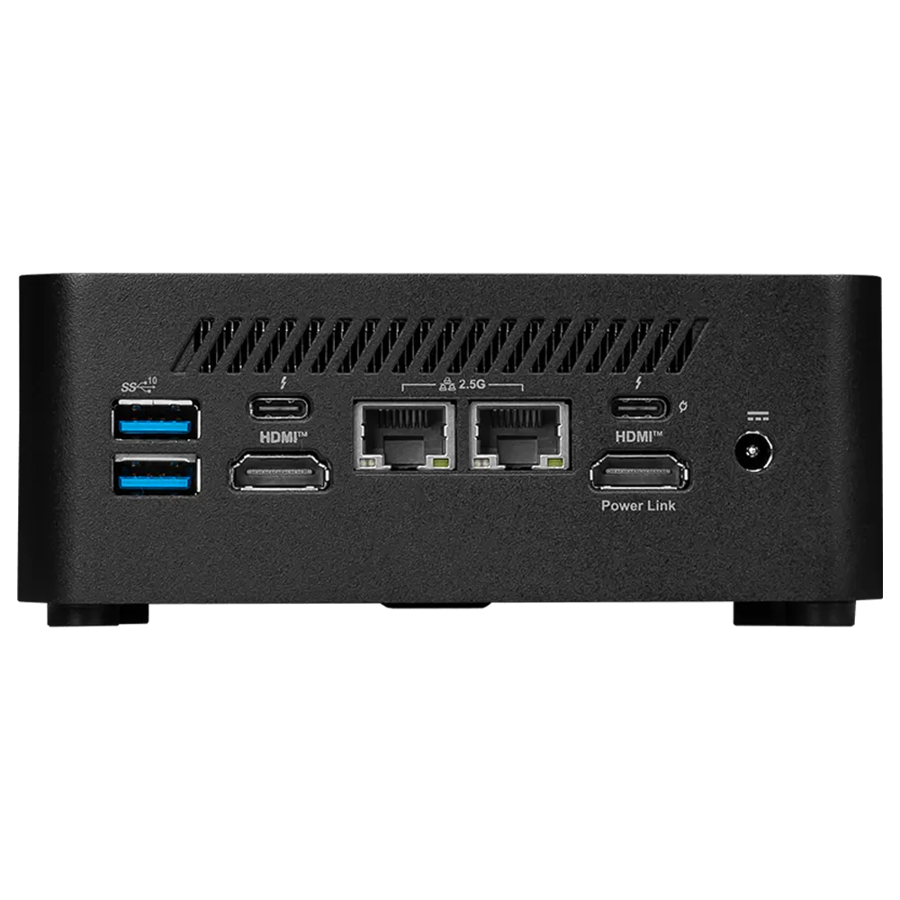 MSI CUBI NUC 1MG-238BEU Core 5 120U W11 Siyah Mini PC